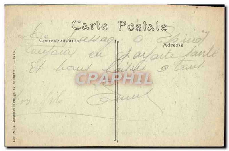 Old Postcard Epinal Barracks Contades And Little City Army