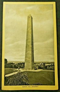 Antique Singer Sewing Co. Trade Card  'Boston - Bunker Hill Monument' (B-1)