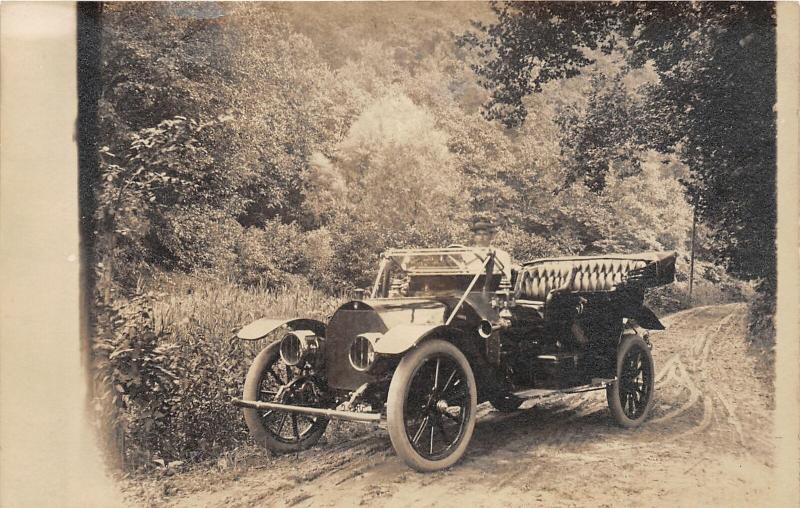 F22/ Early Automobile Real Photo RPPC c1910 People Postcard 19