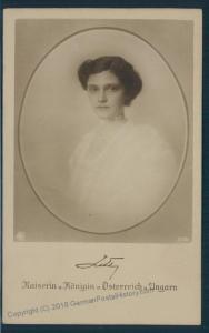 Austria WWI Kaiserin Zita Wife Karl Franz Josef Successor  RPPC 52904