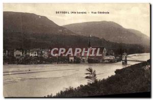 Postcard Old Seyssel Vue Generale