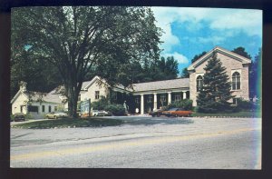 Bennington, Vermont/VT Postcard, The Bennington Museum, 1960's Cars