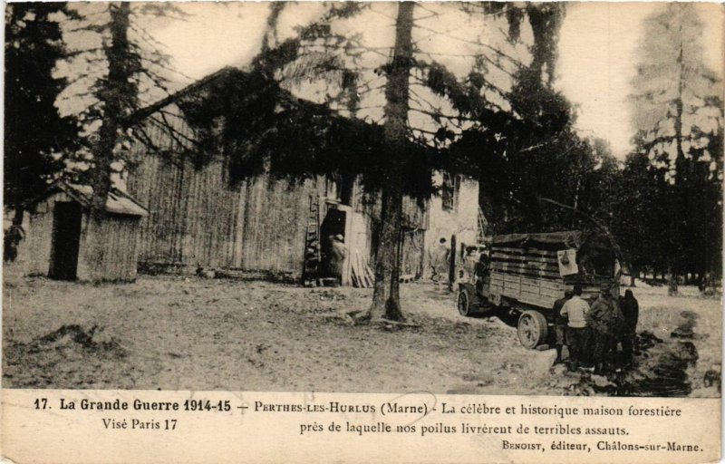 CPA PERTHES les HURLUS MARNE La celebre et historique maison (346730)