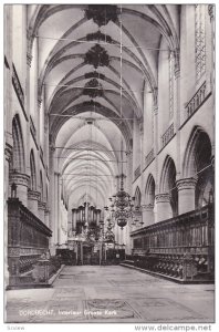 RP: DORDRECHT, Interieur Groote Kerk, South Holland, Netherlands, 20-30s