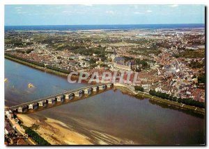Modern Postcard Gien Loiret Aerial view