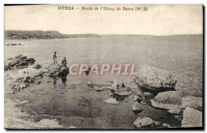 Old Postcard Istres edges of L & # 39Etang Berre