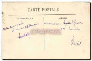 Old Postcard Le Treport The Steps Cliff