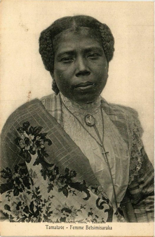 CPA AK TAMATAVE Femme Betsimisaraka MADAGASCAR (709417)