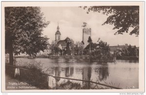 TRIPTIS i./Thur. , Germany , 00-10s ; Kirche u. Schlosstrum