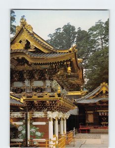 Postcard The side of the Yomeimon Gate, Nikko, Japan