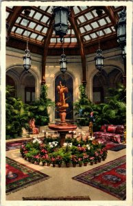 The Palm Court, Biltmore House and Gardens Biltmore NC Vintage Postcard N40