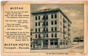 Mizpah Hotel, Tonopah NV