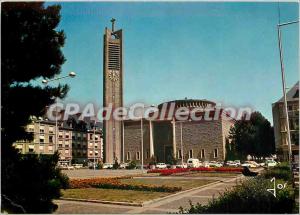 Postcard Modern Brittany in Lorient Church colors N D Victory on Plce Alsace ...