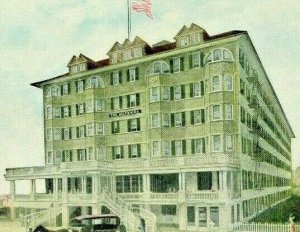 Postcard Antique View of The Wiltshire Hotel in Atlantic City, NJ.       T9