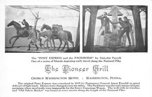 Pioneer Grill, George Washington Hotel Washington, Pennsylvania PA  