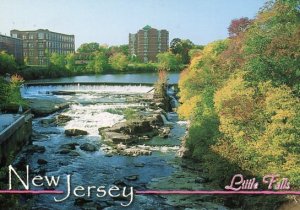 NJ  - PASSAIC RIVER AND MORRIS CANAL (LITTLE FALLS)