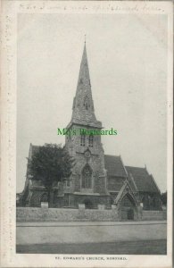 Essex Postcard - St Edward's Church, Romford  RS25072