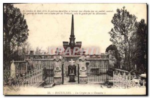 Old Postcard Bazeilles the Crypt or Ossuary