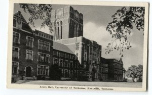 Postcard Ayers Hall University Tennessee Knoxville TN
