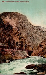 Utah Ogden Canyon First Bridge