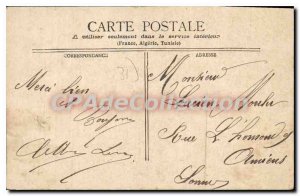 Postcard Old feast flowers Luchon