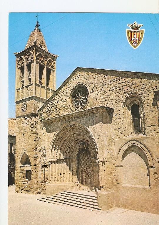 Postal 021899 : Iglesia Parroquial, Agramunt (Lerida)