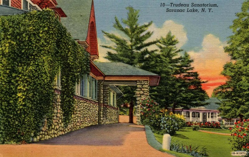 NY - Saranac Lake. Trudeau Sanitorium