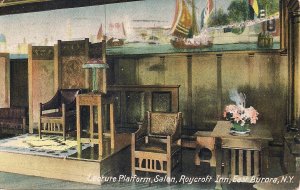 East Aurora NY, Roycroft Salon, 1915, Furntiure Art & Design, Art Nouveau Lamp