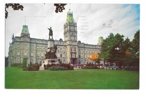 Quebec Canada Le Parlement Parliament Building Vntg S J Haywawrd Photo Postcard