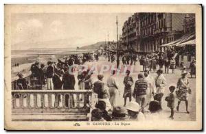 Cabourg Old Postcard The dam