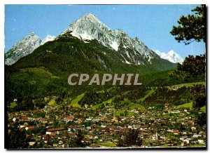 Modern Postcard Mittenwald Upper Bavaria Hohenluftkurort