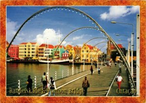 CPM AK Handelskade & Pontoon Bridge CURACAO (645892)