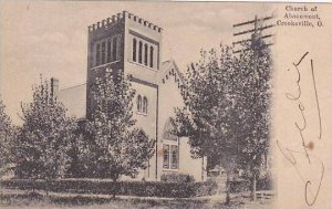 Ohio Crooksville Church Of Abonement 1907