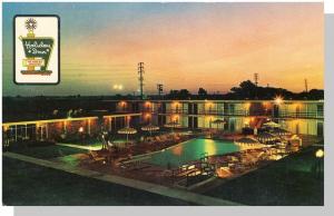 Classic North Fresno, California/CA Postcard, Holiday Inn