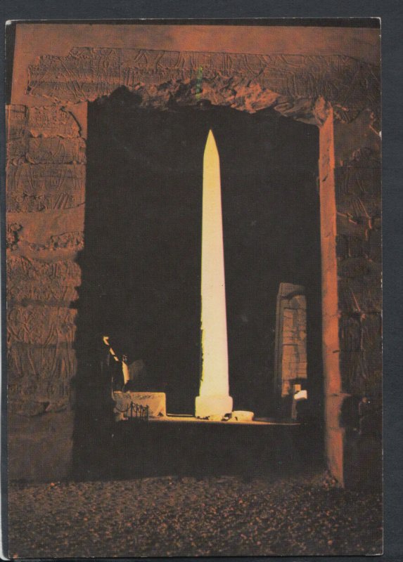 Egypt Postcard - Luxor - Sound & Light at The Temple of Karnak    RR5644
