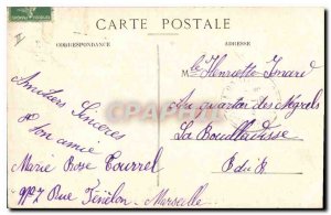 Old Postcard Marseille Lighthouse St. Mary