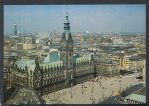 Germany Postcard - Hamburg - Rathausmarkt   RR5717