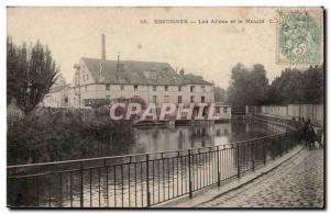 Essonnes Postcard The Old alleys and mill