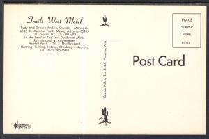 Trails West Motel,Mesa,AZ BIN