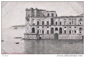 Boats, Palazzo Donn'Anna, NAPOLI (Campania), Italy, 1900-1910s