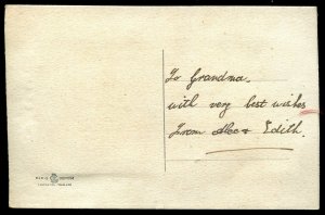 4112 - EASTER 1910s Embroidered Silk Postcard & Insert. Cross Eggs Flowers