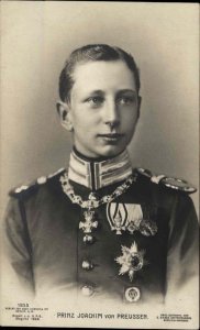 Young Prinz Prince Joachim von Preussen Prussia Royalty c1910 Real Photo PC