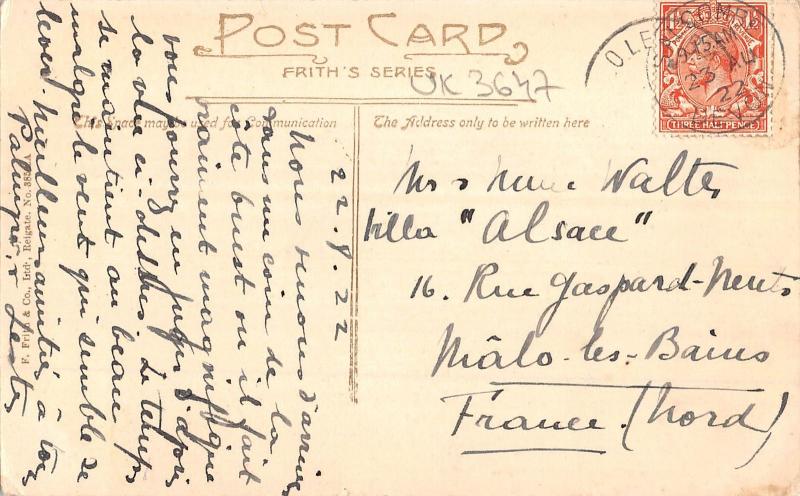 uk3647 salcombe bolt head devon real photo uk