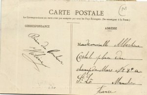 PC CPA MADAGASCAR, VATOMANDRTY, MAISON EUROPÉENNE, Vintage Postcard (b14006)