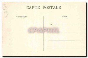 Postcard Old Camp of Sissonne tents and barracks