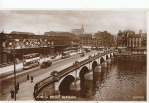 Scotland Postcard - Jamaica Bridge - Glasgow - Real Photograph - Ref 3148A