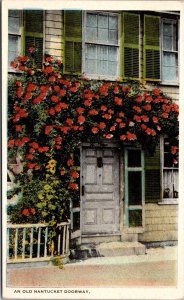 Massachusetts Nantucket An Old Nantucket Doorway Curteich