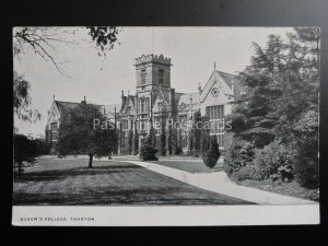 Somerset: Queen's College, Taunton c1906 - Old Postcard