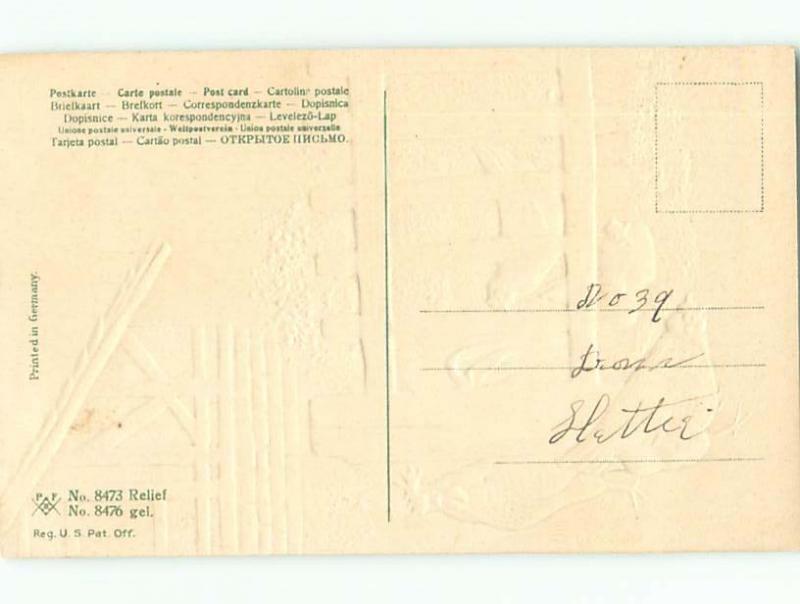 Pre-Linen Easter CHICKENS BY THE FENCE AB4178