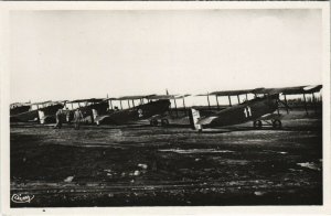 PC CPA AVIATION ISTRES AVIATION GROUPE DE CAUDRON 59 Vintage Postcard (b24425)